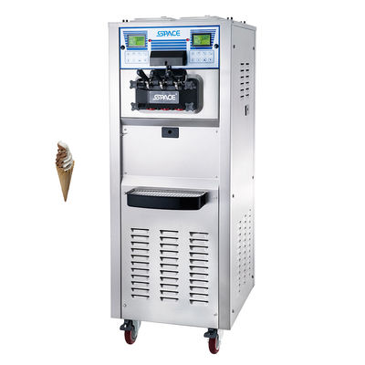 품질 Snack Factory Compressor Mini 2 +1 Mixers Snow Frozen Yogurt Taylor Soft Ice Cream Machine 공장