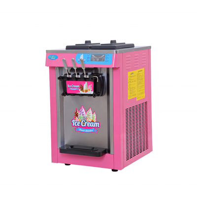 Commercial Ice Cream Machine Snack Machine Factory Yowon Term Ice Cream Tools 3 Flavors FOB Frozen Yogurt Machine Made In China