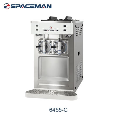 Snack Factory Commerical Soft Ice Cream Machine Two Flavor Milkshake Machine