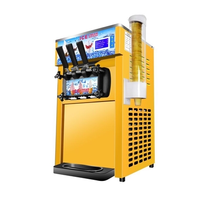 ZM-168 110V/220V outdoor professional commercial ice cream making machine, soft ice cream machine price